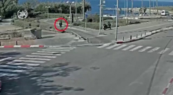 توثيق لحظة تنفيذ حادثة الطعن في يافا قبل أسابيع 